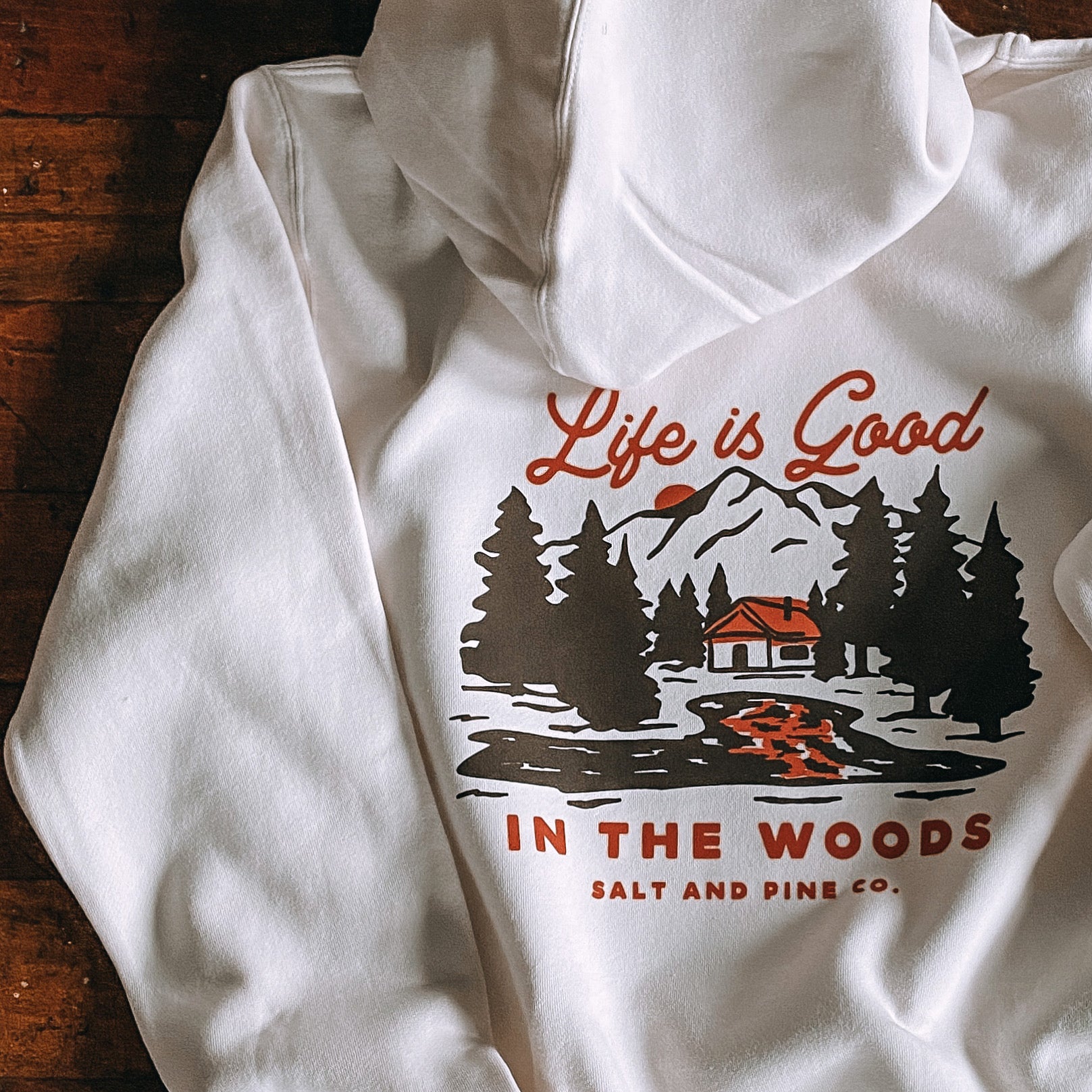 Out Of The Woods Embroidered Sweatshirt Hoodie T-Shirt