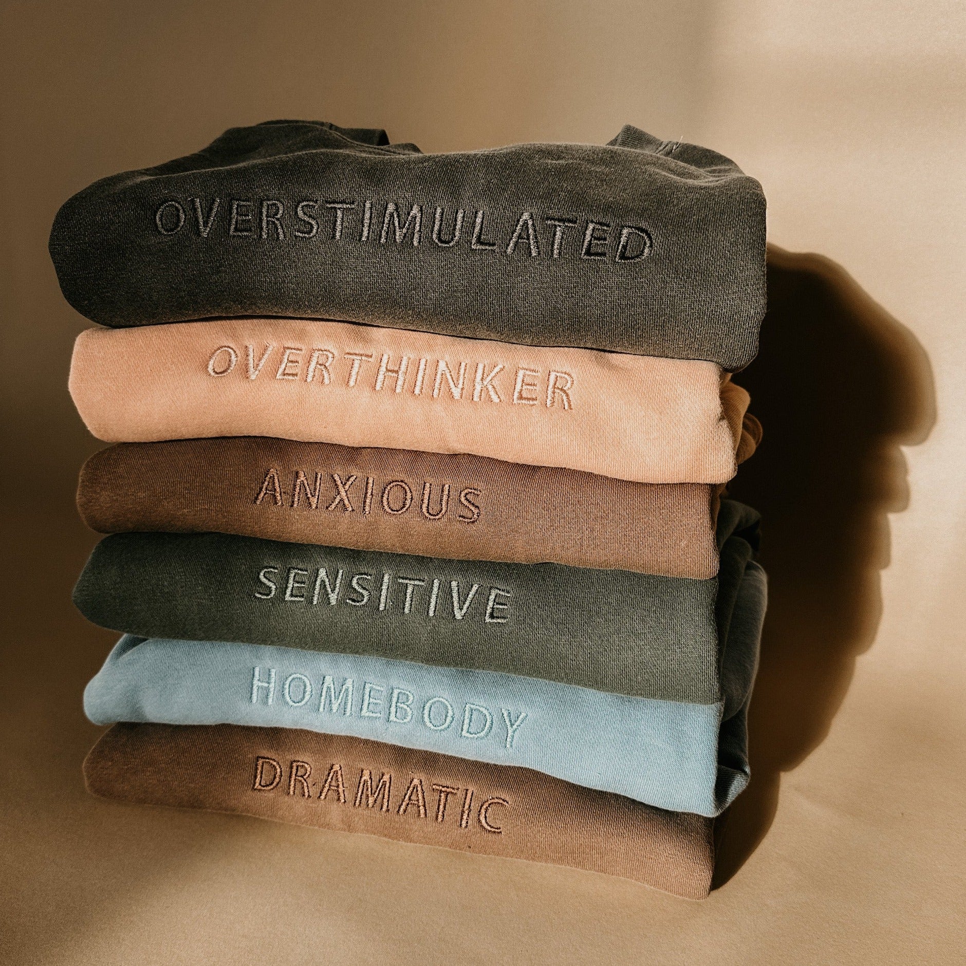 Mental Health Embroidered Sweatshirt