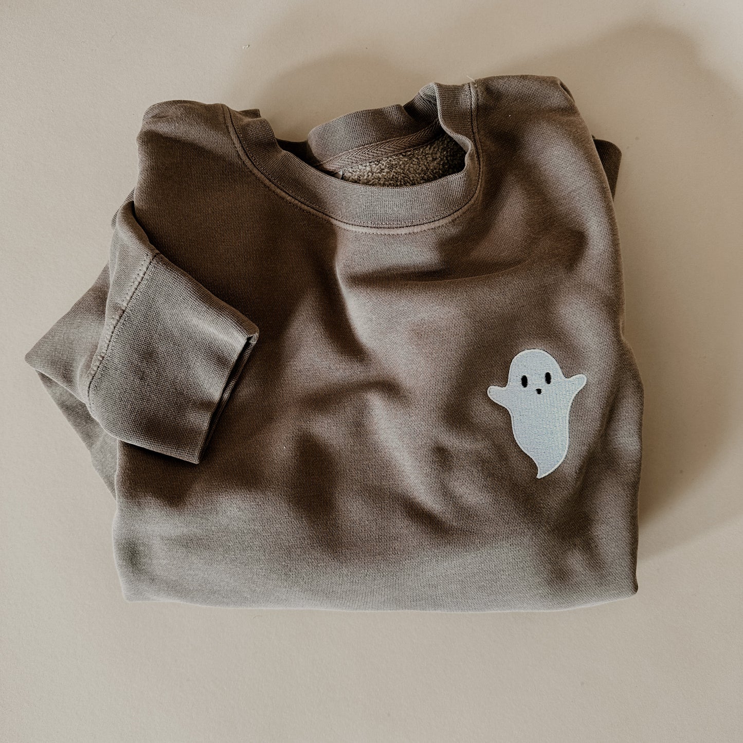 Ghost Embroidered Sweatshirt