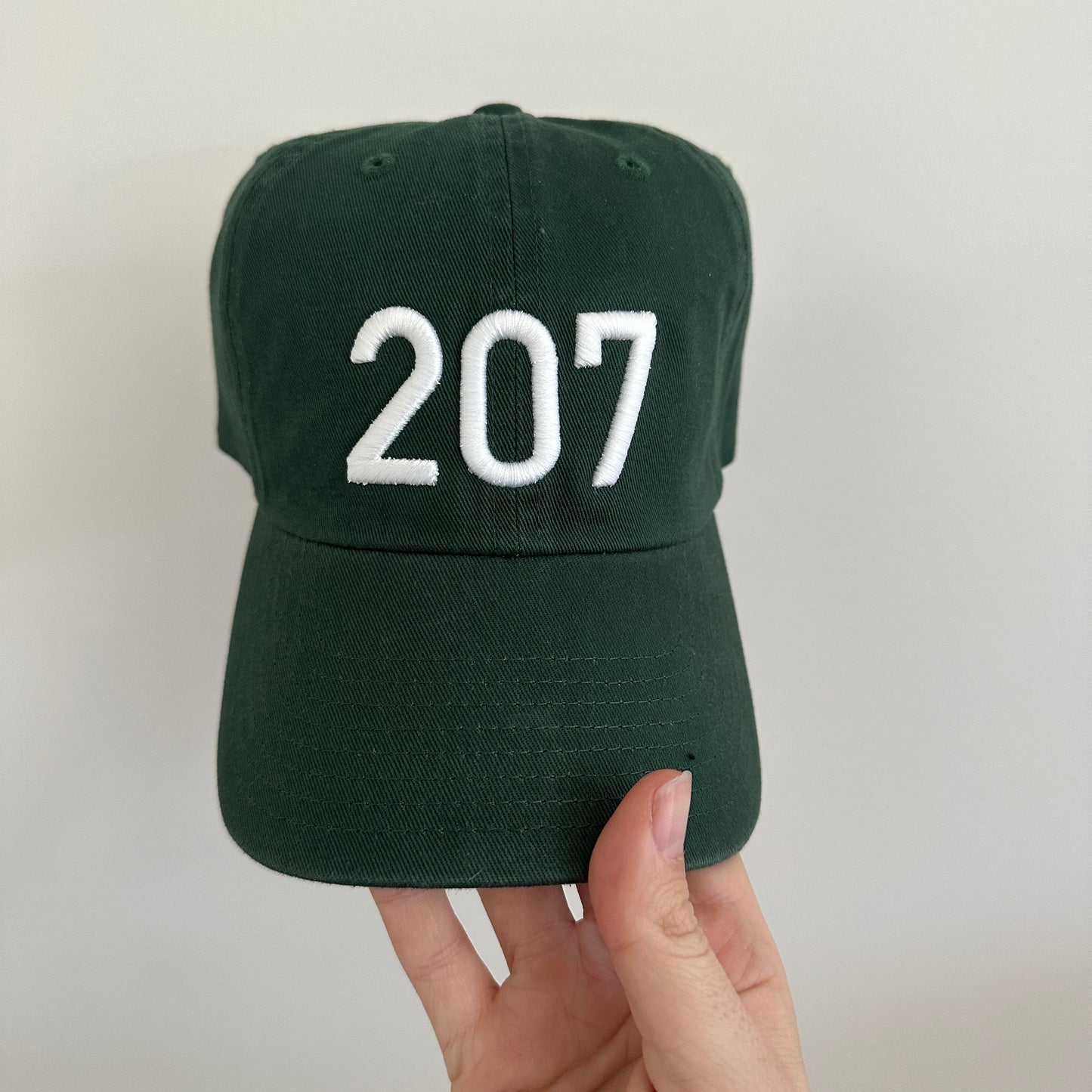 207 Puff Embroidered Dad Cap