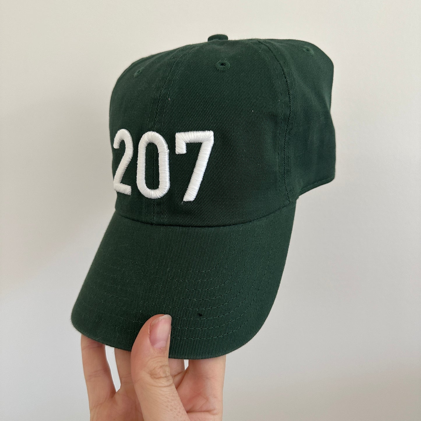 207 Puff Embroidered Dad Cap