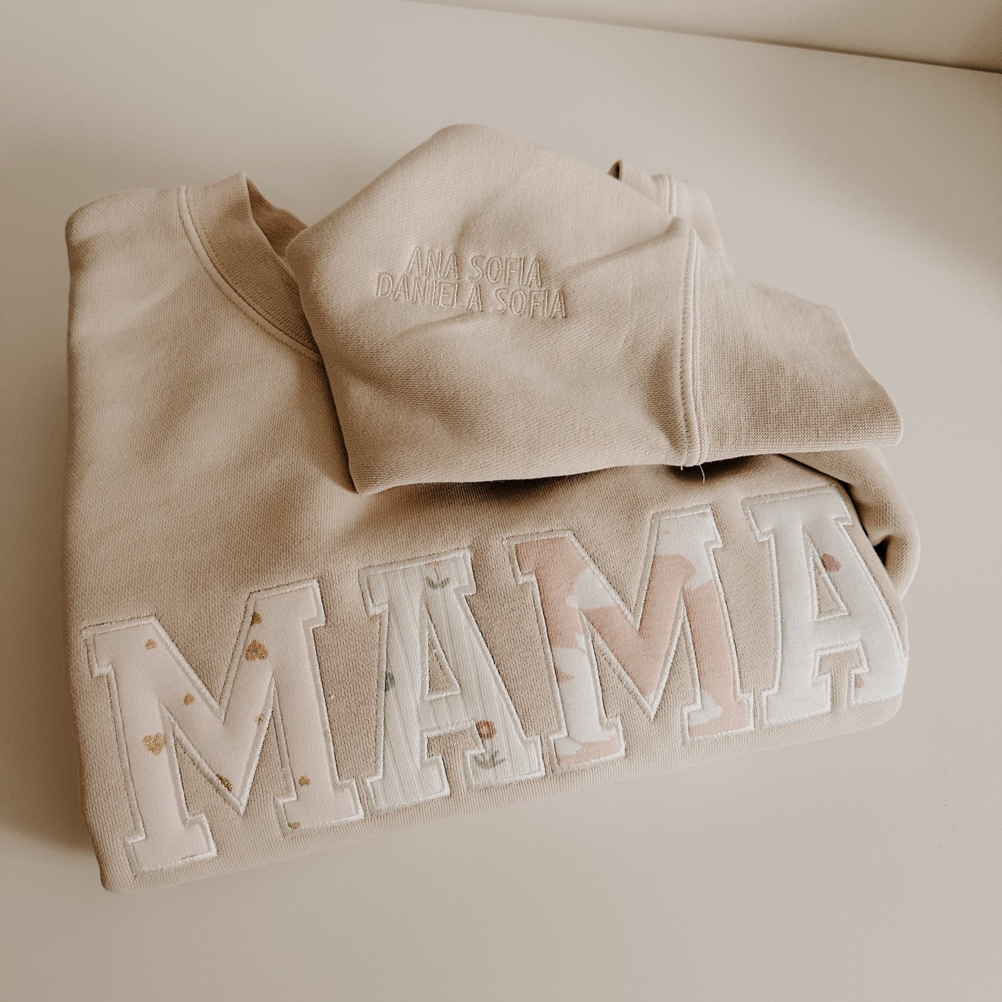 Mama + Onesie Appliquè Sweatshirt