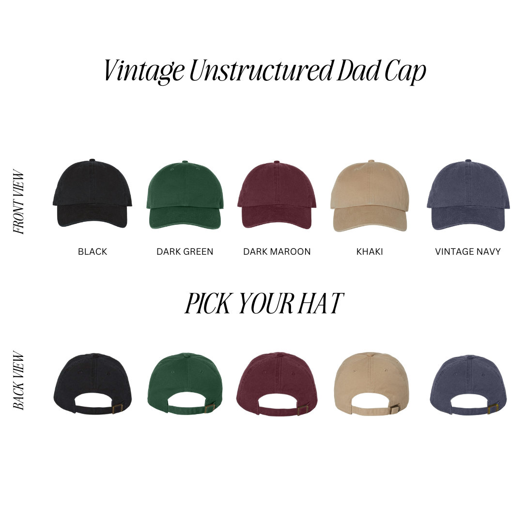 207 Puff Embroidered Dad Cap